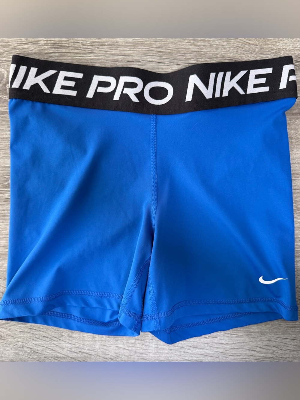 Nike Pro 5” Compression Shorts Blue